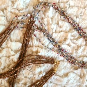 Loft long Beaded necklace